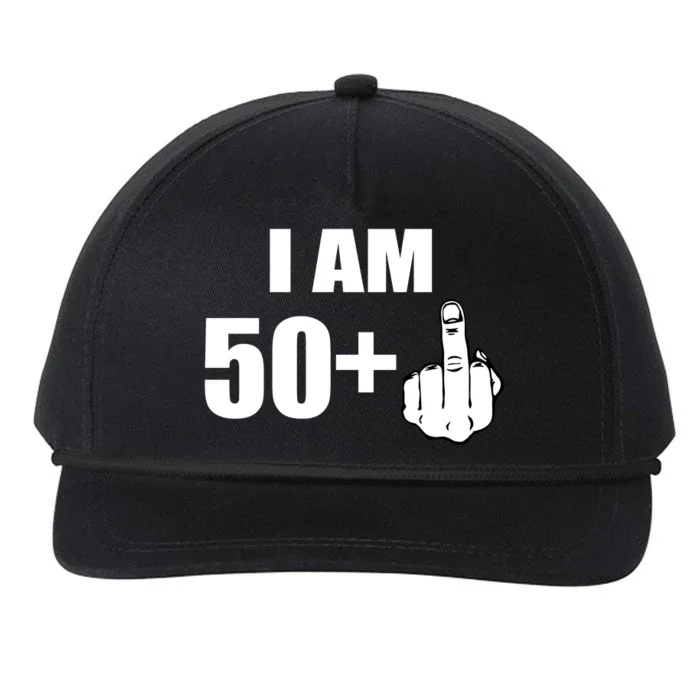 I Am 51 Middle Finger Funny 51st Birthday Snapback Five-Panel Rope Hat