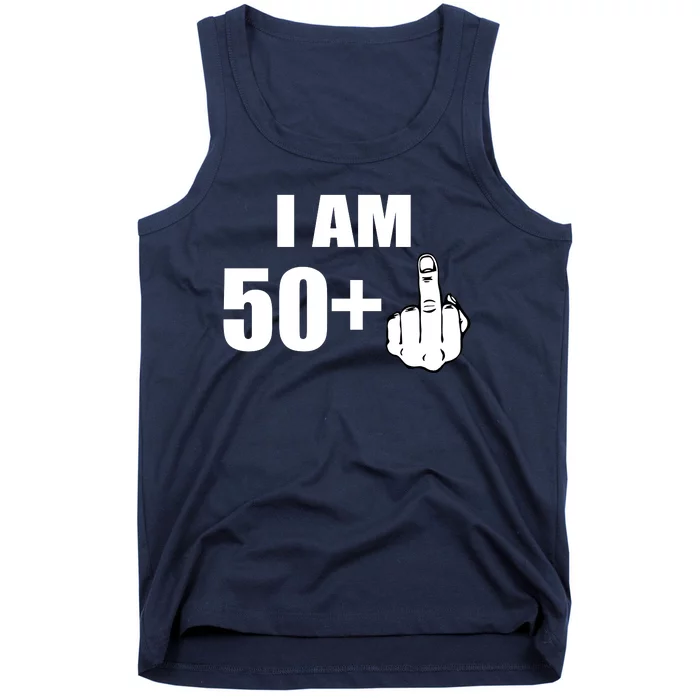 I Am 51 Middle Finger Funny 51st Birthday Tank Top