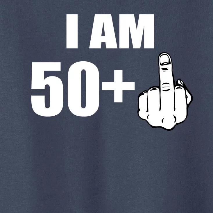 I Am 51 Middle Finger Funny 51st Birthday Toddler T-Shirt