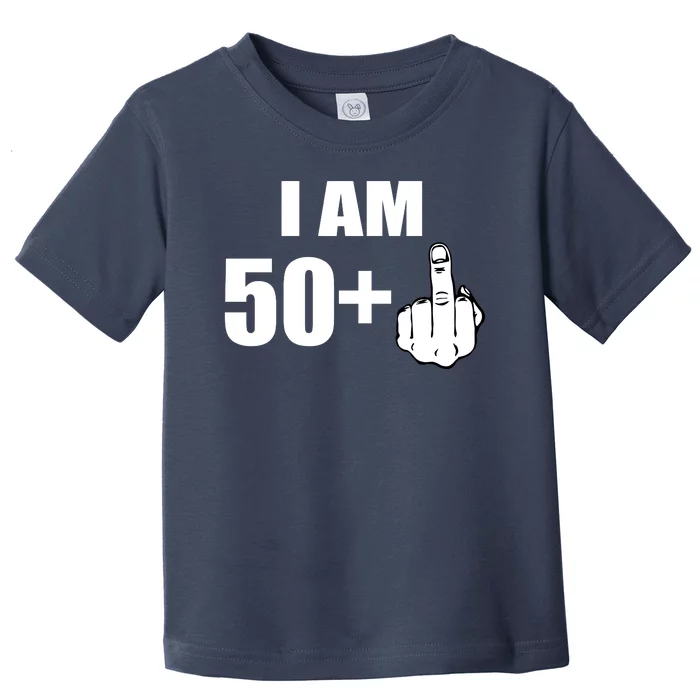 I Am 51 Middle Finger Funny 51st Birthday Toddler T-Shirt