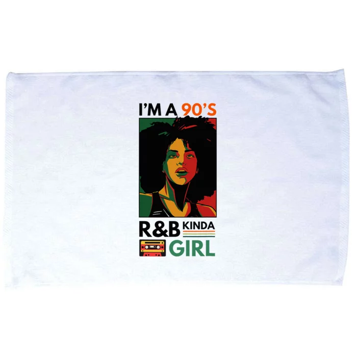 IM A 90S R&B Kinda Girl Microfiber Hand Towel