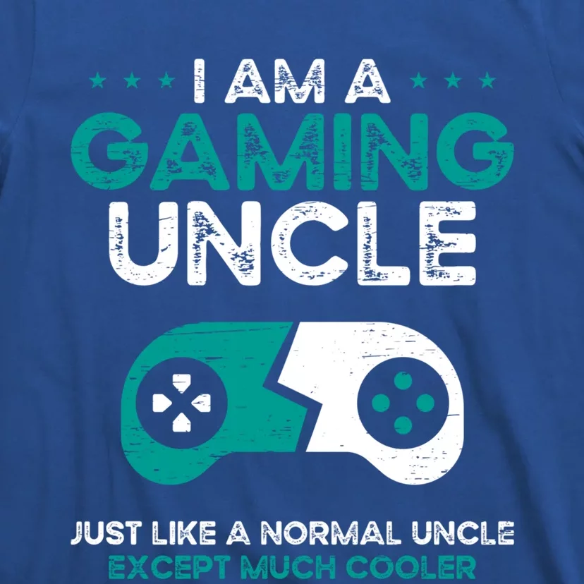 I Am A Gaming Uncle Gamer Console Gaming Gift T-Shirt