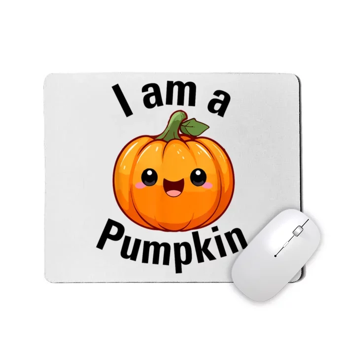 I Am A Pumpkin With Cute Little Pumpkin Mousepad