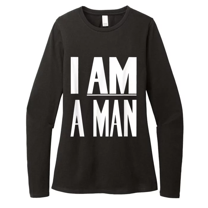 I Am A Man Civil Rights Womens CVC Long Sleeve Shirt