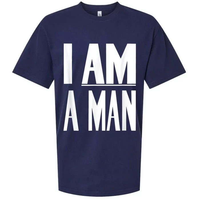 I Am A Man Civil Rights Sueded Cloud Jersey T-Shirt