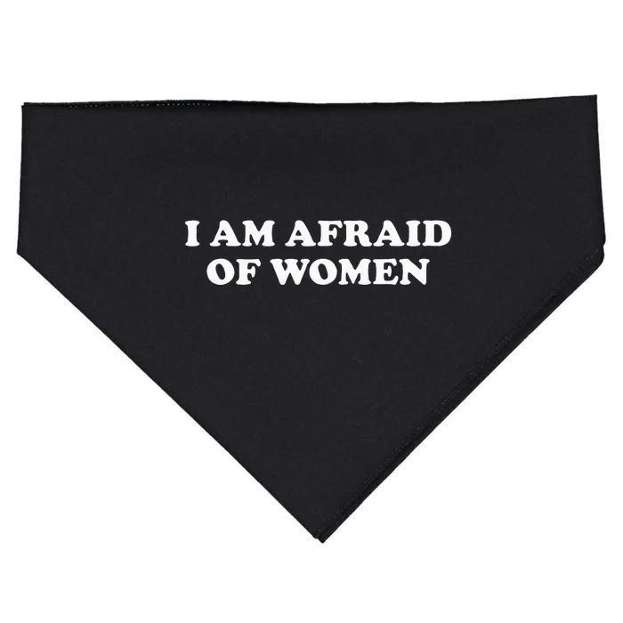 I Am Afraid USA-Made Doggie Bandana