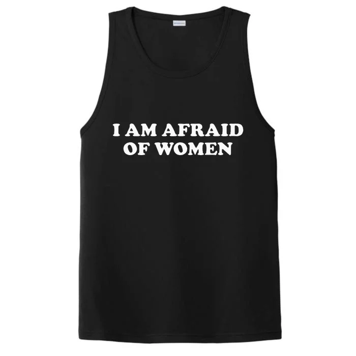 I Am Afraid Performance Tank