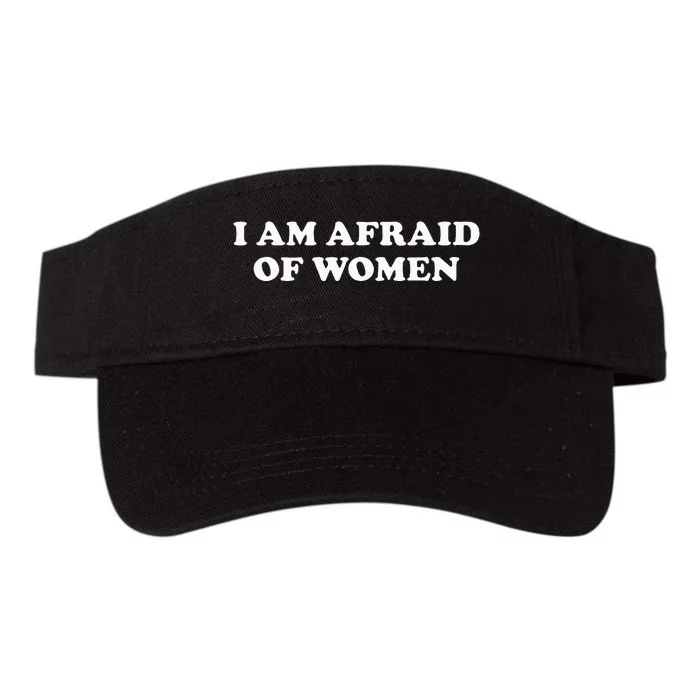 I Am Afraid Valucap Bio-Washed Visor