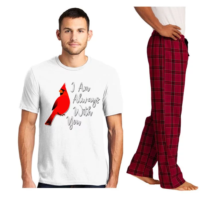 I Am Always With You Red Cardinal Pajama Set