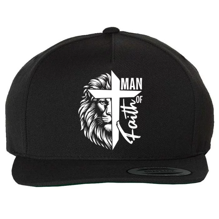 I Am A Of Faith A Warrior Of Christ Funny Gift Wool Snapback Cap