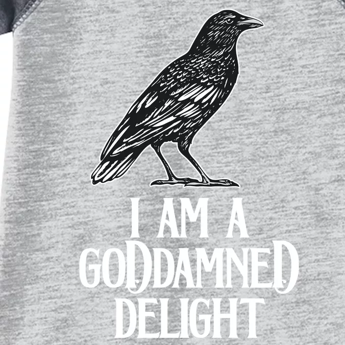 I Am A Goddamned Delight God Damned Funny Quote Infant Baby Jersey Bodysuit