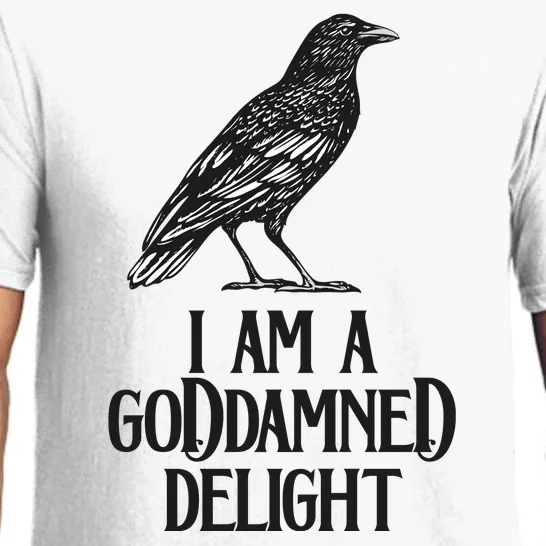 I Am A Goddamned Delight God Damned Funny Quote Pajama Set