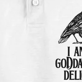 I Am A Goddamned Delight God Damned Funny Quote Dry Zone Grid Performance Polo