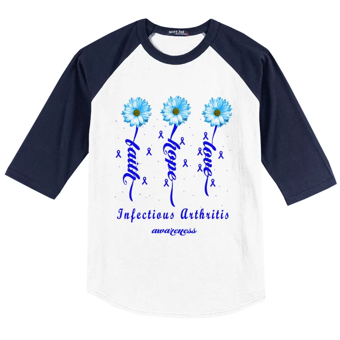 Infectious Arthritis Awareness And Warrior Baseball Sleeve Shirt