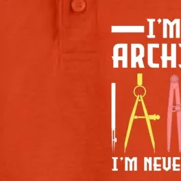 I'm An Architect I'm Never Wrong Funny Architect Cool Gift Dry Zone Grid Performance Polo