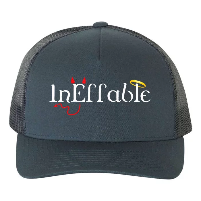 InEffable Angels and Demons Yupoong Adult 5-Panel Trucker Hat