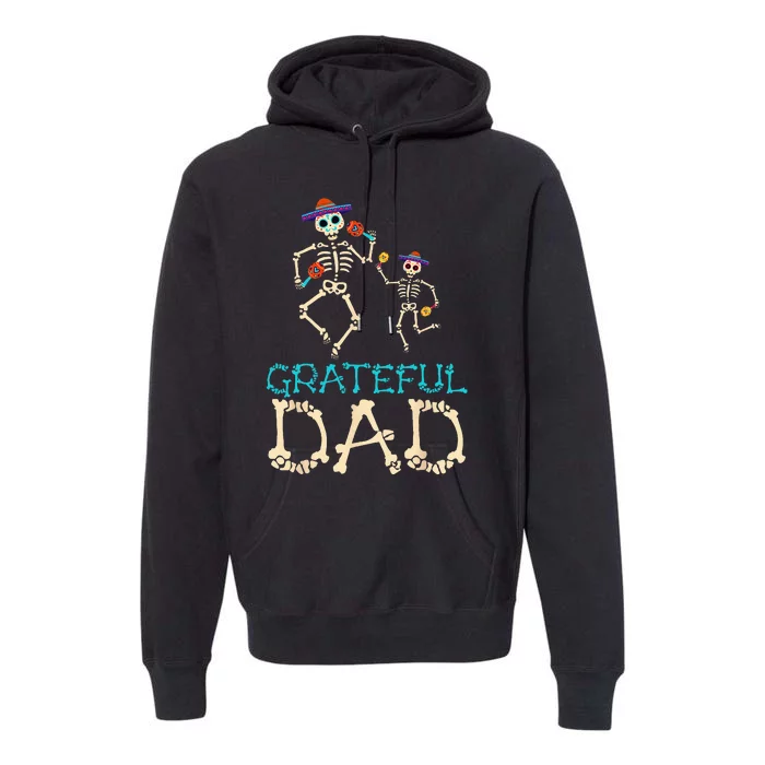 Im Always A Grateful Father Dad Halloween Premium Hoodie