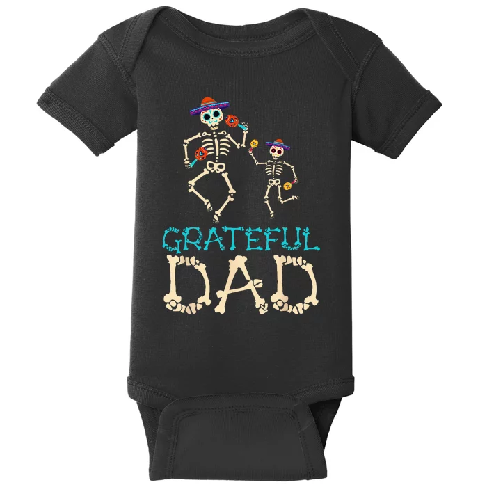 Im Always A Grateful Father Dad Halloween Baby Bodysuit