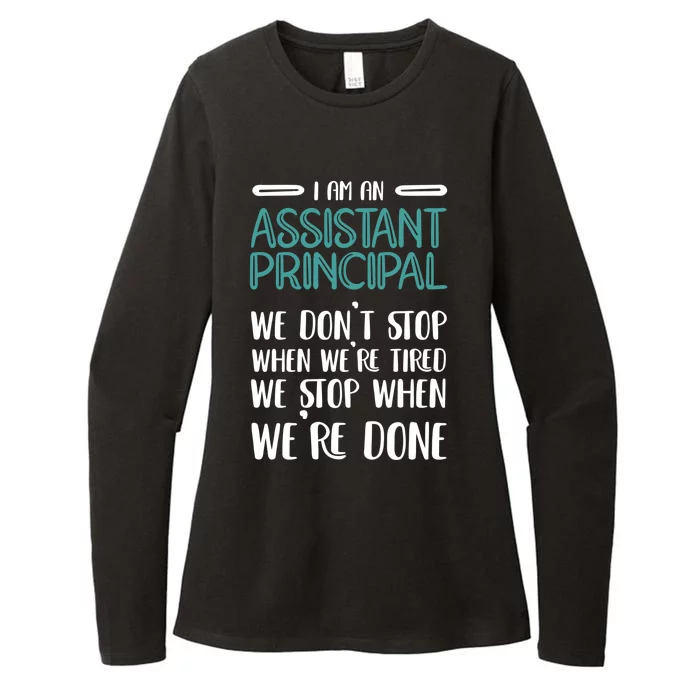 I'm An Assistant Principal Gift Womens CVC Long Sleeve Shirt