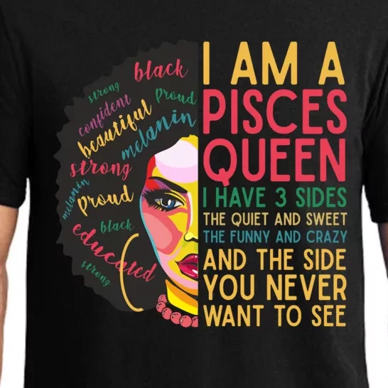 I Am A Pisces Queen Cool Gift Pajama Set