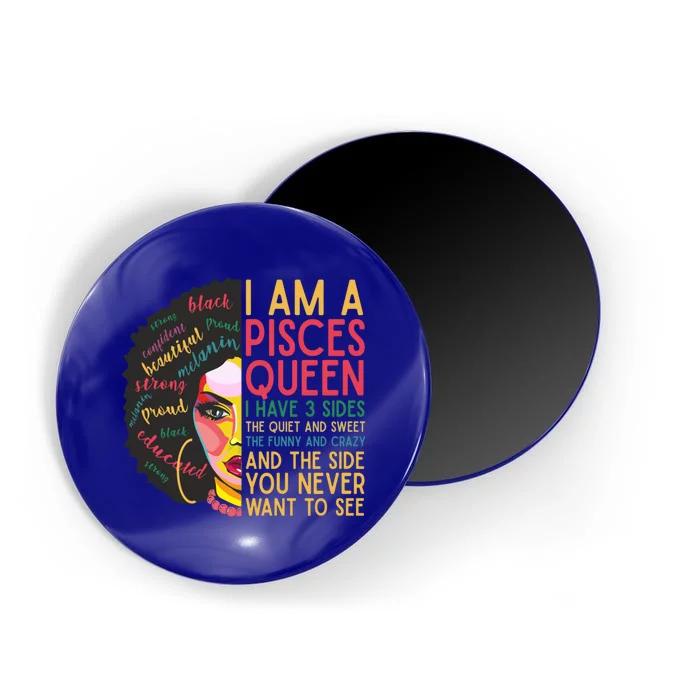 I Am A Pisces Queen Cool Gift Magnet