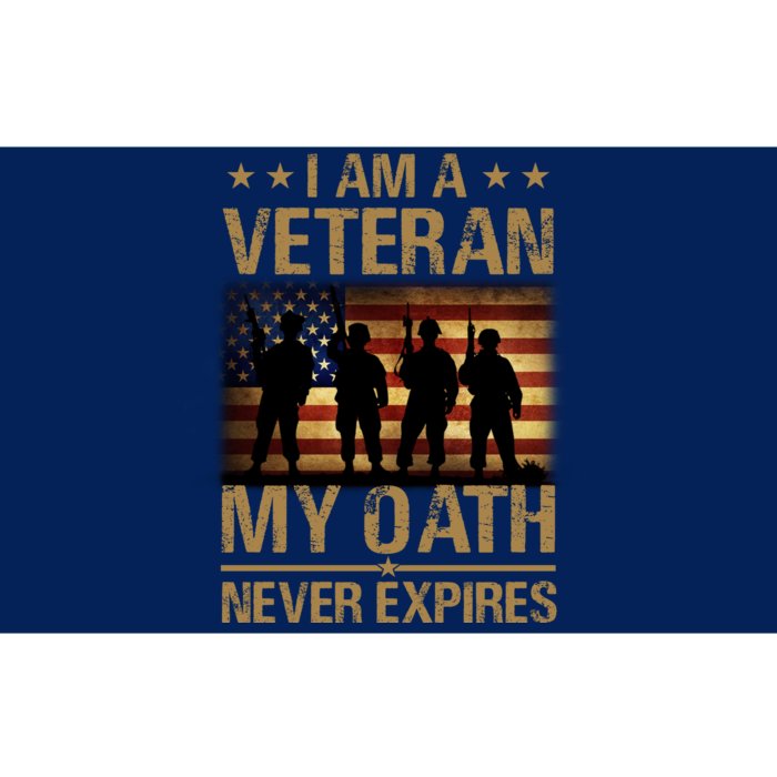 I Am A Veteran Bumper Sticker