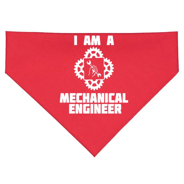 I Am A Mechanical Engineer USA-Made Doggie Bandana