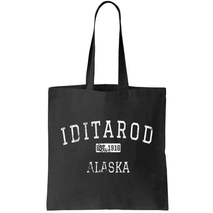 Iditarod Alaska AK Vintage Tote Bag