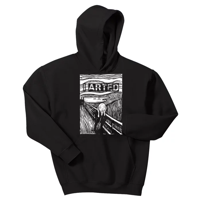 I Arted Art Kids Hoodie