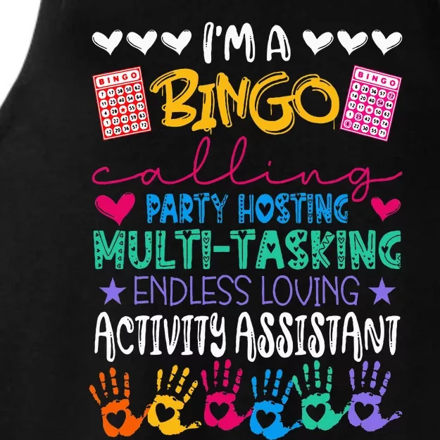 IM Activity Assistant National Activity Professionals Week Ladies Tri-Blend Wicking Tank