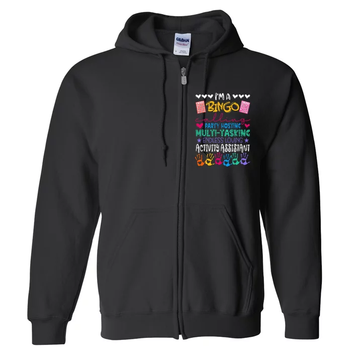 IM Activity Assistant National Activity Professionals Week Full Zip Hoodie