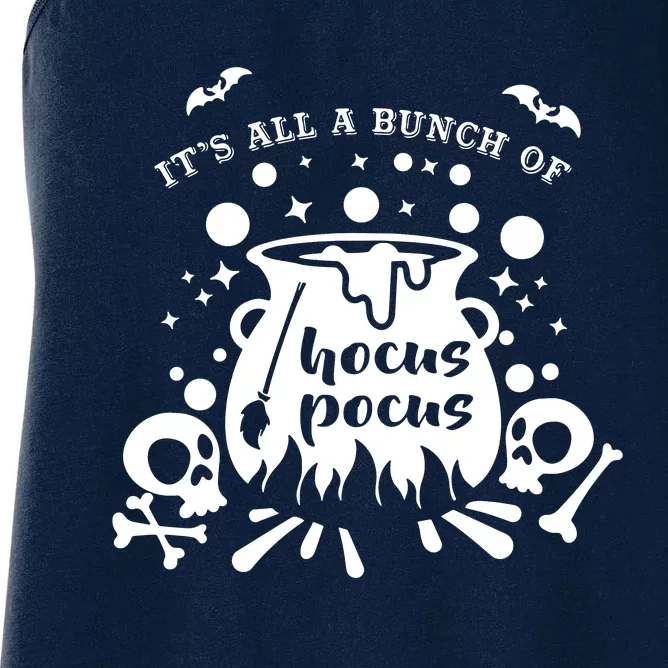 ItS All A Bunch Of Halloween Women's Racerback Tank