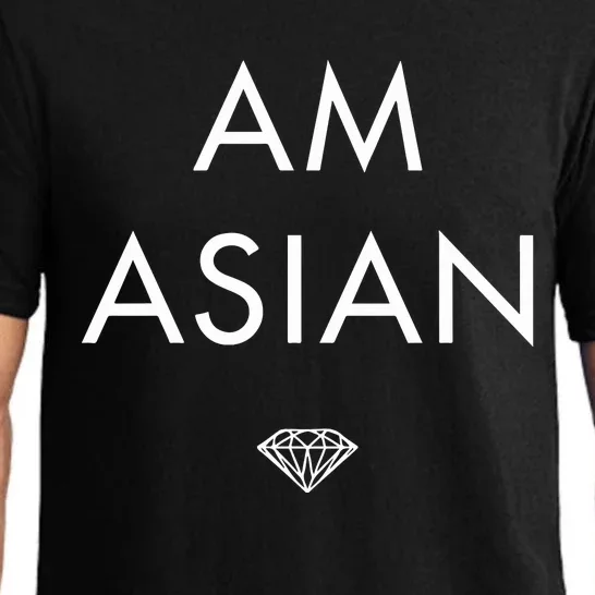 I Am Asian Diamond Pajama Set