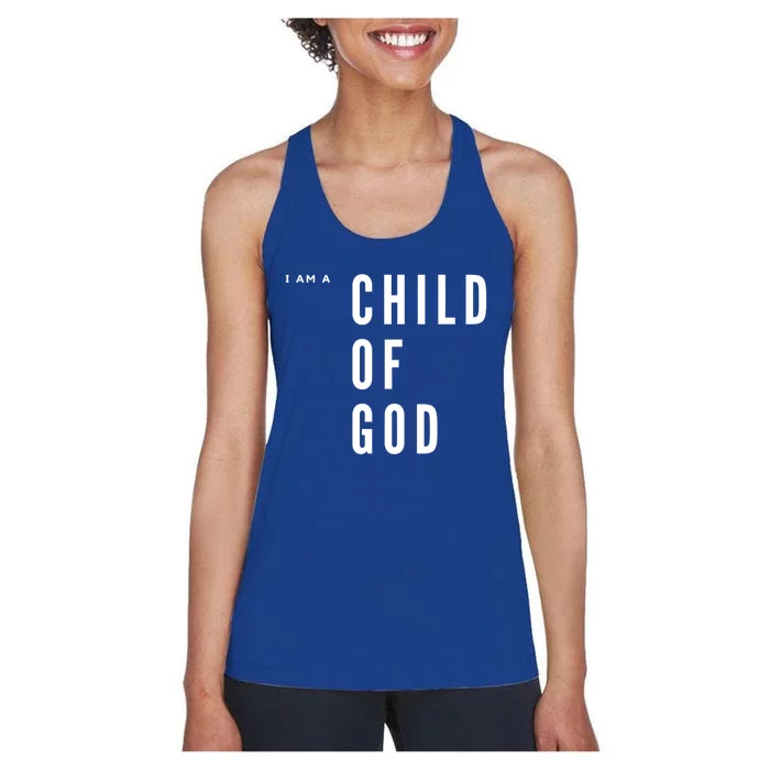 I Am A Of God Gift Women's Racerback Tank