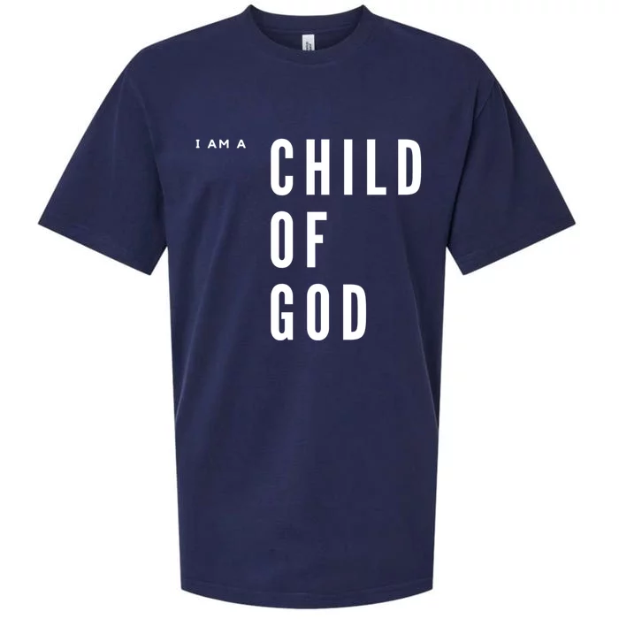 I Am A Of God Gift Sueded Cloud Jersey T-Shirt