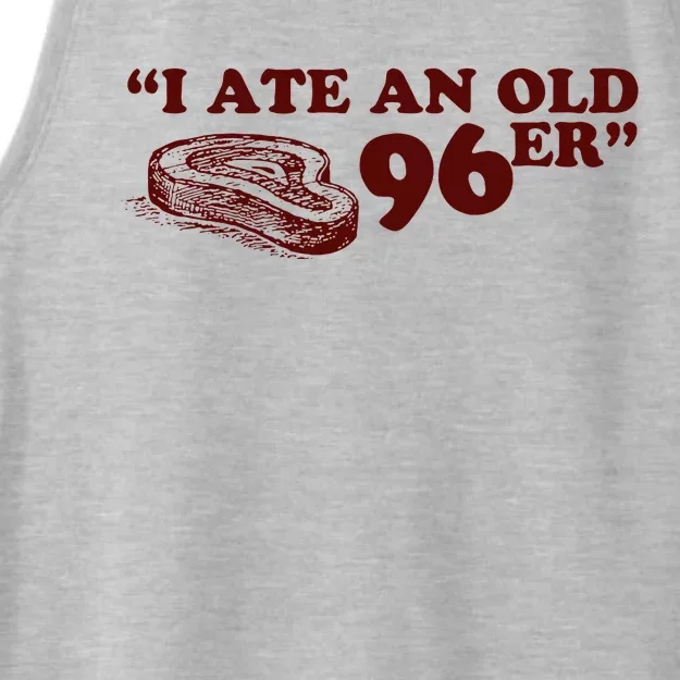 I Ate A 96er Ladies Tri-Blend Wicking Tank