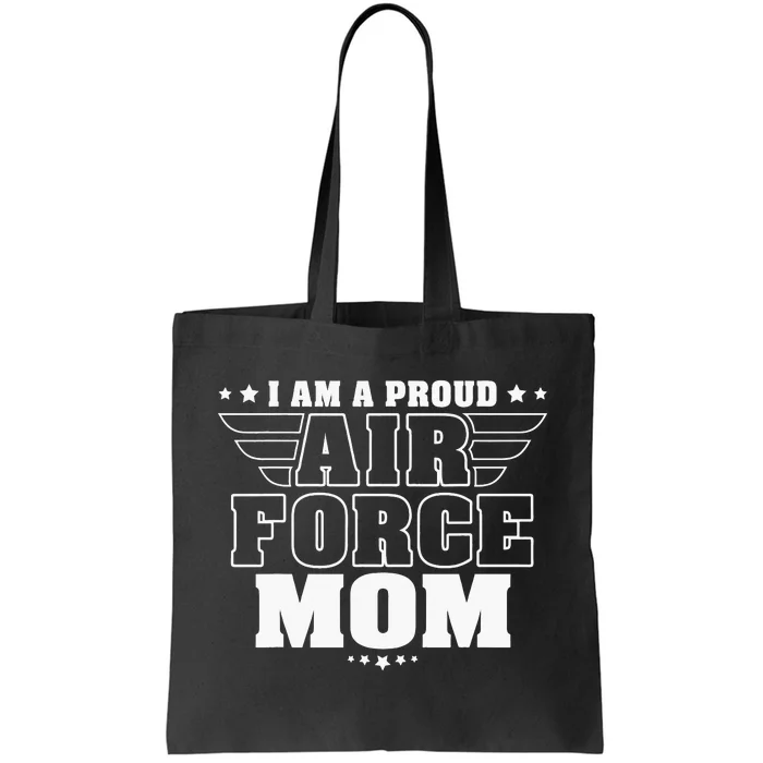 I Am A Proud Mom Patriotic Pride Military Mother Tote Bag