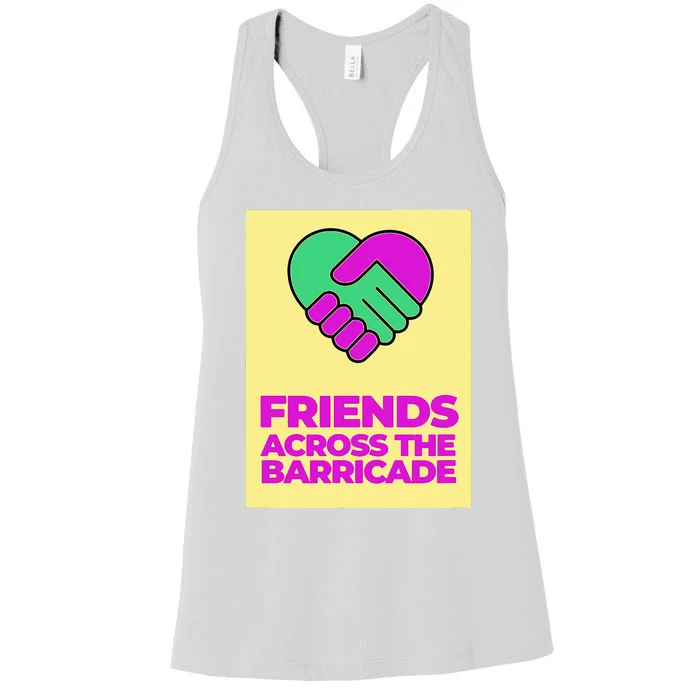 I Am A Derry Girl Friends Across The Barricade Women's Racerback Tank