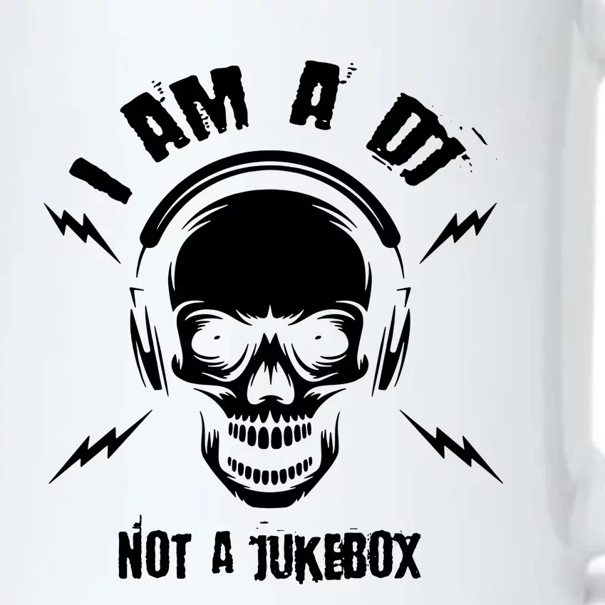 I Am A Dj Not A Jukebox Black Color Changing Mug