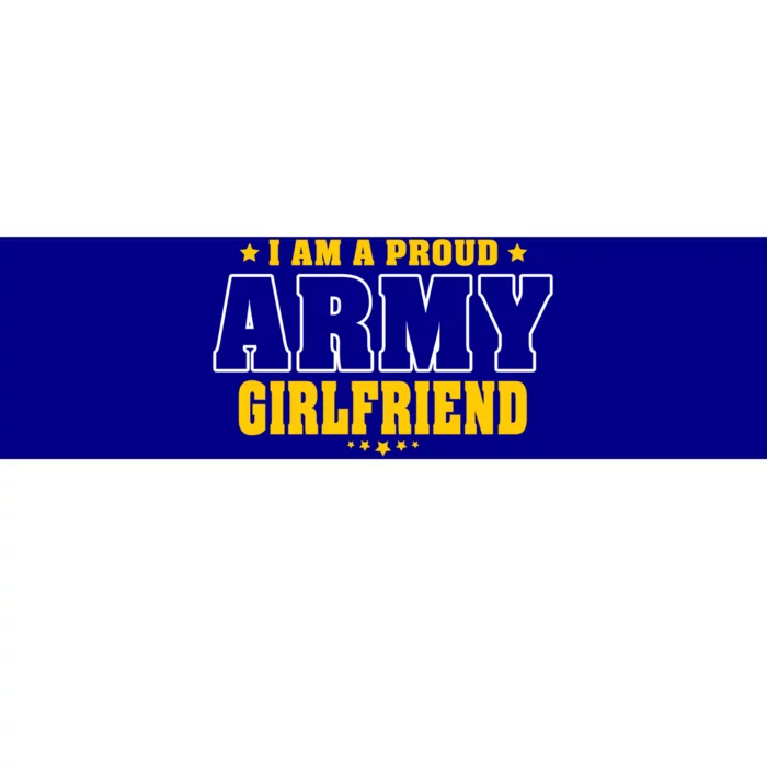 I Am A Proud Army Friend Patriotic Pride Military Couple Gift Bumper Sticker