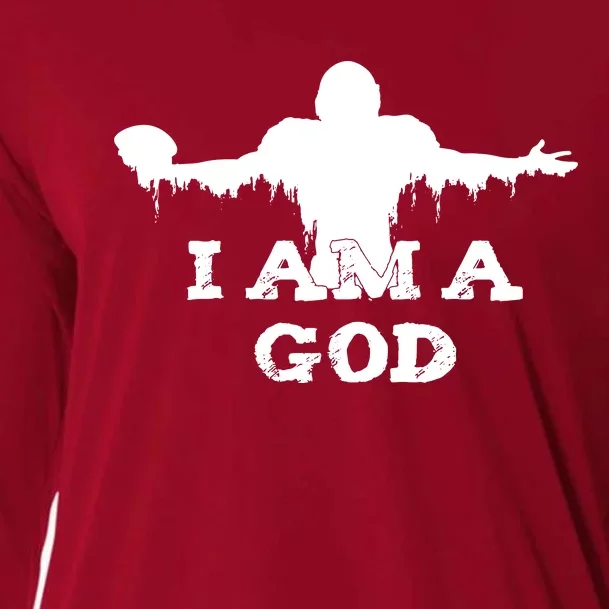 I Am A God Cooling Performance Long Sleeve Crew