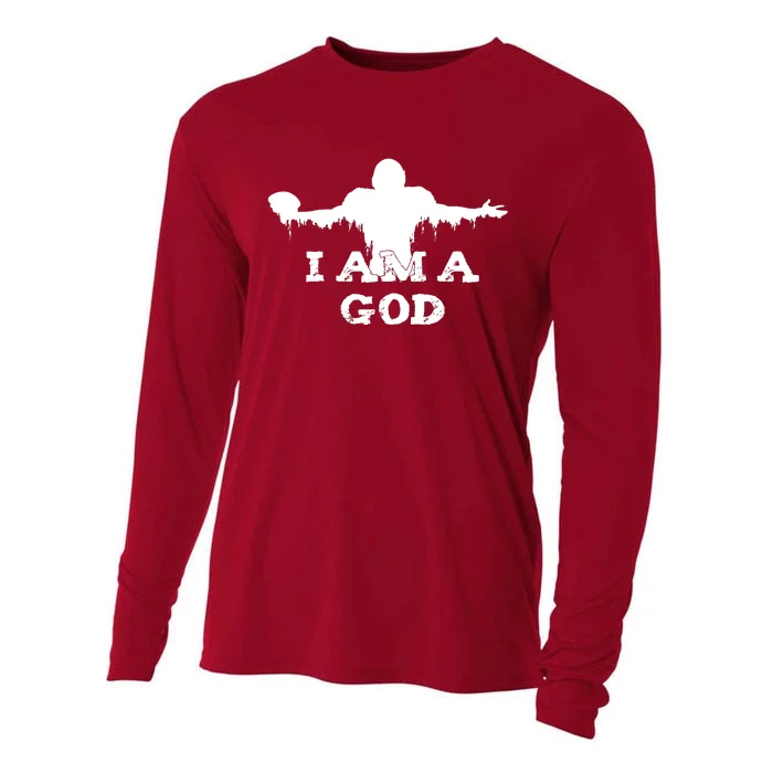 I Am A God Cooling Performance Long Sleeve Crew