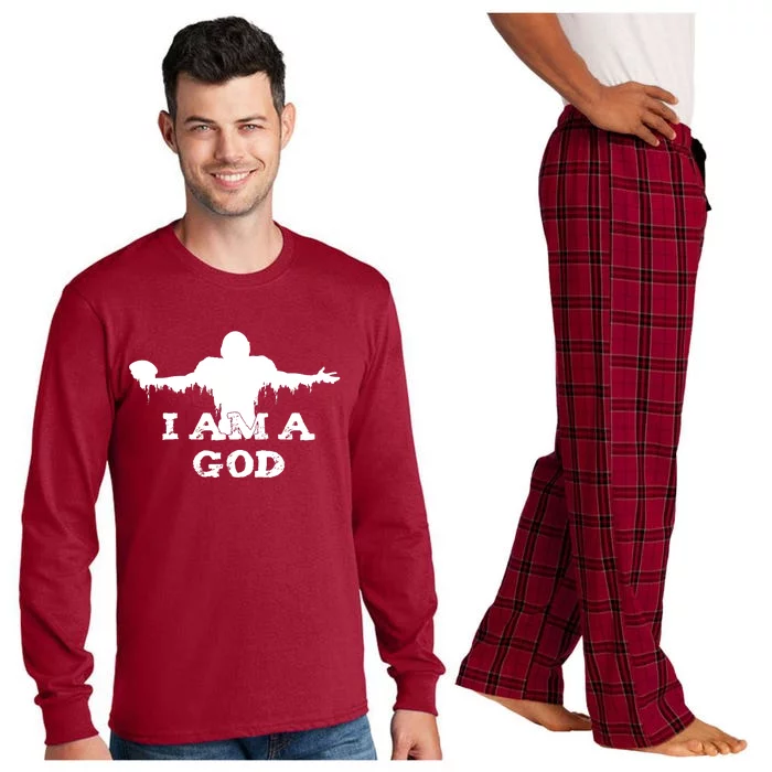 I Am A God Long Sleeve Pajama Set