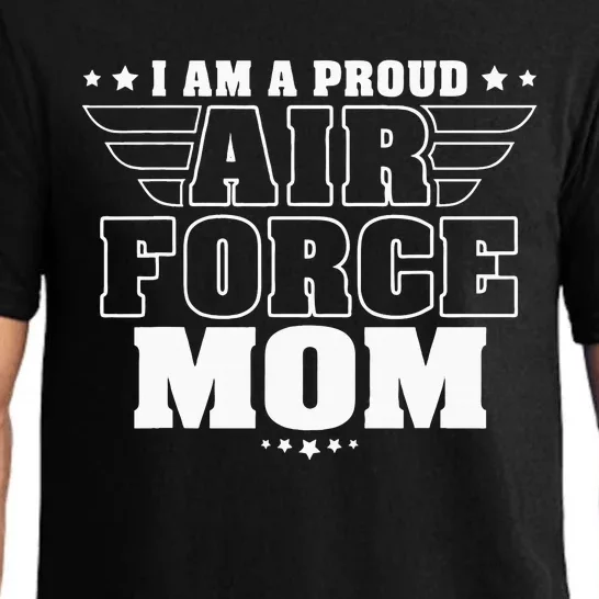 I Am A Proud Mom Patriotic Pride Military Mother Pajama Set