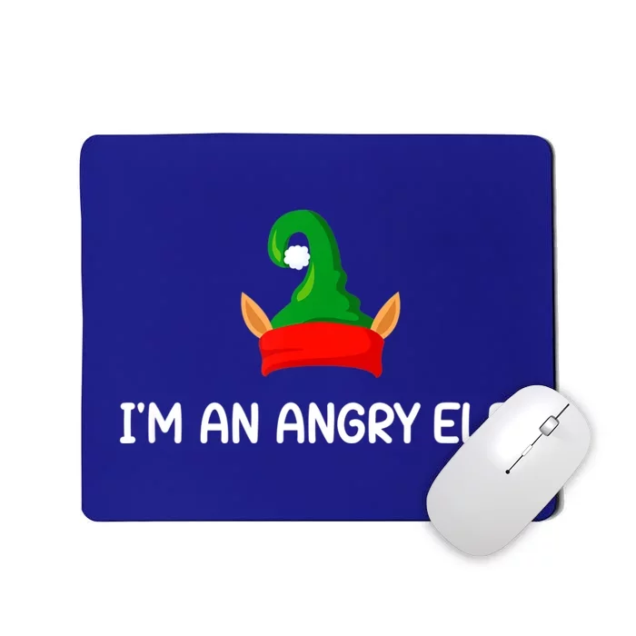 I'm An Angry Elf, Funny, Corny Christmas Jokes,, Sarcastic Mousepad