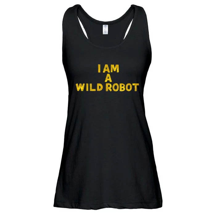 I Am A Wild Robot Ladies Essential Flowy Tank