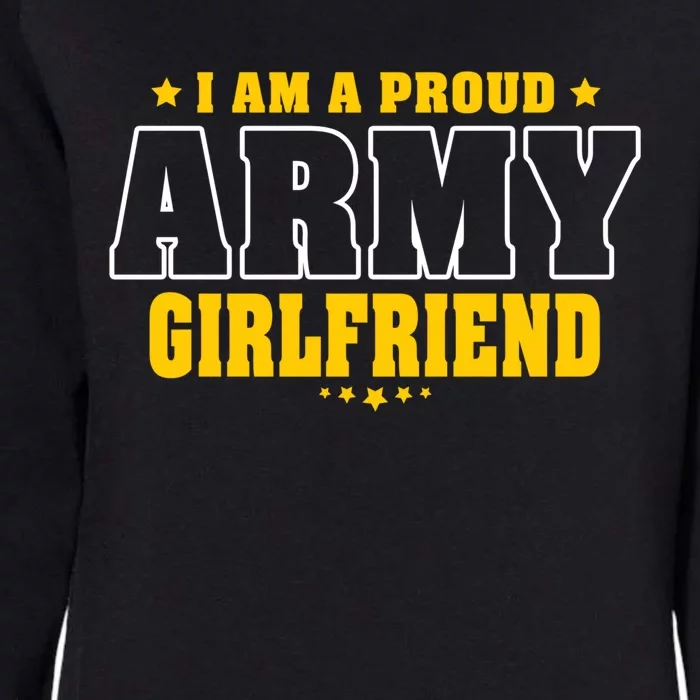 I Am A Proud Army Friend Patriotic Pride Military Couple Cute Gift Womens California Wash Sweatshirt