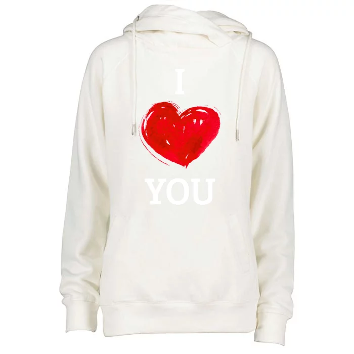 Is All About Love Gift Womens Funnel Neck Pullover Hood