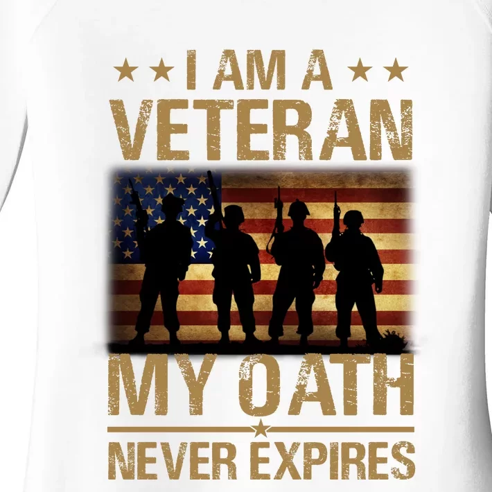 I Am A Veteran Women's Perfect Tri Tunic Long Sleeve Shirt