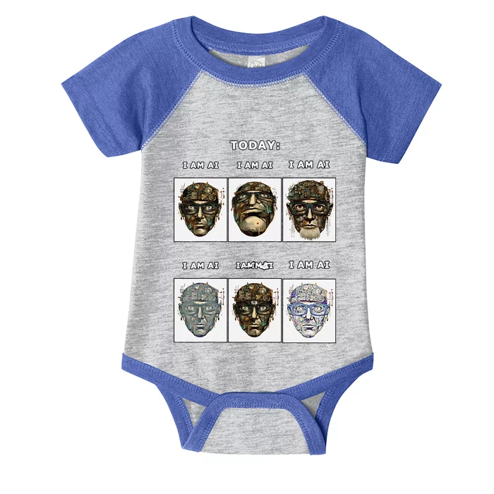 I Am Ai Infant Baby Jersey Bodysuit